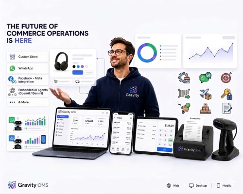 Gravity OMS dashboard