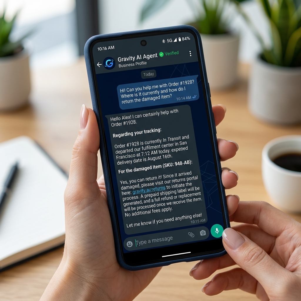 WhatsApp Conversational AI